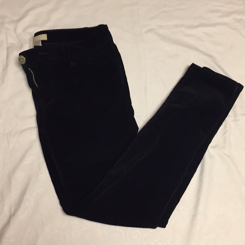 Dark navy corduroys